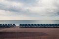 Empty sea promenade