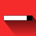 Empty searchbar banner on red background Royalty Free Stock Photo