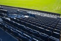 Empty seat in the stadium