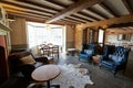 Empty Seating Area In Elegant Hotel Bar