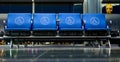 Empty Seats at Airport Gate