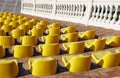 Empty seats in a open-air theatre Royalty Free Stock Photo