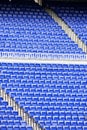 Empty seats in stadium Royalty Free Stock Photo
