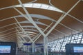 Empty Shanghai Pudong Airport Terminal 2
