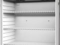 Empty shelves in fridge Royalty Free Stock Photo