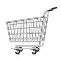 Empty Shopping Cart Royalty Free Stock Photo