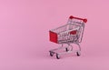 Empty shopping cart Royalty Free Stock Photo