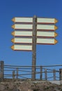 Empty sign