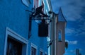 Empty signboard in the Gothic style Royalty Free Stock Photo