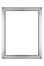 Silver Frame Mirror Royalty Free Stock Photo