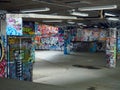 Graffiti Covered Skate Park in London