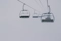 Empty Ski Lift Royalty Free Stock Photo