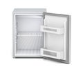 Empty small refrigerator Royalty Free Stock Photo
