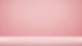 Empty Soft Pink Studio Room with Subtle Lighting Gradient and Seamless Floor Transition Creating a Minimalist Product Display Royalty Free Stock Photo