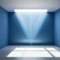 An empty space with a shady in the style of light silver and light blurred minimalist still sunrays shine upon