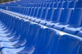 Empty spectator seats in the open-air arena Royalty Free Stock Photo