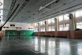 Empty sports hall Royalty Free Stock Photo