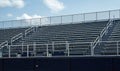 Empty Sports Stadium Seats During COVID19 Royalty Free Stock Photo