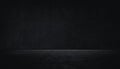 Empty spotlit dark concrete background