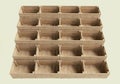 Empty Stacked Wooden Crates Royalty Free Stock Photo