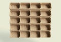 Empty Stacked Wooden Crates Royalty Free Stock Photo