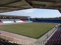 Empty stadium