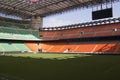 Empty stadium