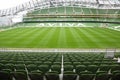 Empty stadium Aviva