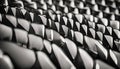 Empty Stadium Seats Royalty Free Stock Photo