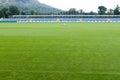 Empty stadium and sportsfield Royalty Free Stock Photo