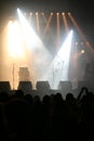 Empty Stage Lights Royalty Free Stock Photo