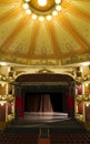 A empty stage of an old theater Royalty Free Stock Photo