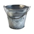 Empty Steel Basket on Transparent Background - Ai Generated Royalty Free Stock Photo