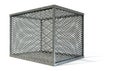 Empty Steel Cage Royalty Free Stock Photo