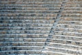Empty steps and sittings of a stage arena from an ancient amphitheatre