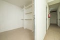 Empty storage rooms of a house located Royalty Free Stock Photo