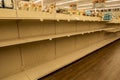 Empty Store Shelves