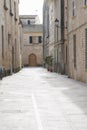 Empty Street; Alcudia; Majorca Royalty Free Stock Photo