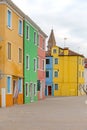 Empty Street Burano Island