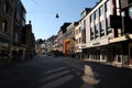 An empty street in Osnabrueck