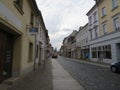 Empty street in a small town. Nobody to see. Boredom.