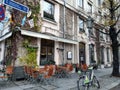 Empty streets of Berlin, Germany. Royalty Free Stock Photo