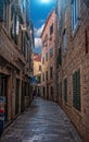 Empty streets of Kotor