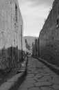The Empty Streets of Pompeii, Italy