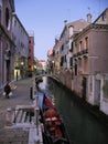 Empty streets of Venice after coronavirus Italy lockdown