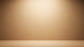 Empty studio backdrop with warm spotlight background Royalty Free Stock Photo