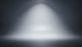 Empty Studio Spotlight Background with Soft Gray Tones and Subtle Light Spill image photo Royalty Free Stock Photo