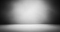 Empty studio background with spotlight effect and textured wall blank Royalty Free Stock Photo
