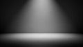 Empty studio spotlight with dark background image photo Royalty Free Stock Photo