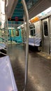 Empty subway. New York City